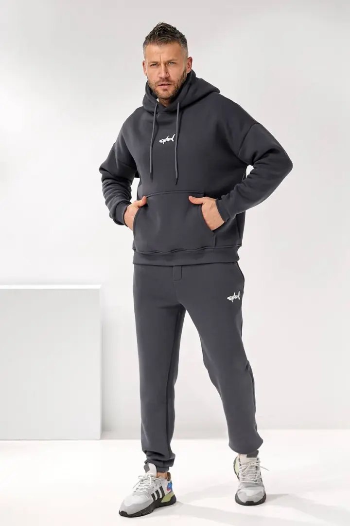 Спортивный мужской костюм на флисе DAM-274A1100