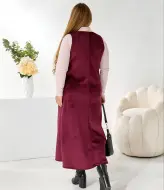 Сарафан теплый женский TAS-9104A750