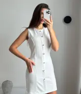 Плаття приталене c ґудзиками KG-411A370