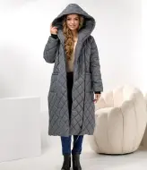 Пальто с капюшоном женское демисезонное  DV-R3714A1200