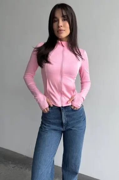 Приталенная кофта MIK-3124A370 Приталенная кофта MIK-3124A370