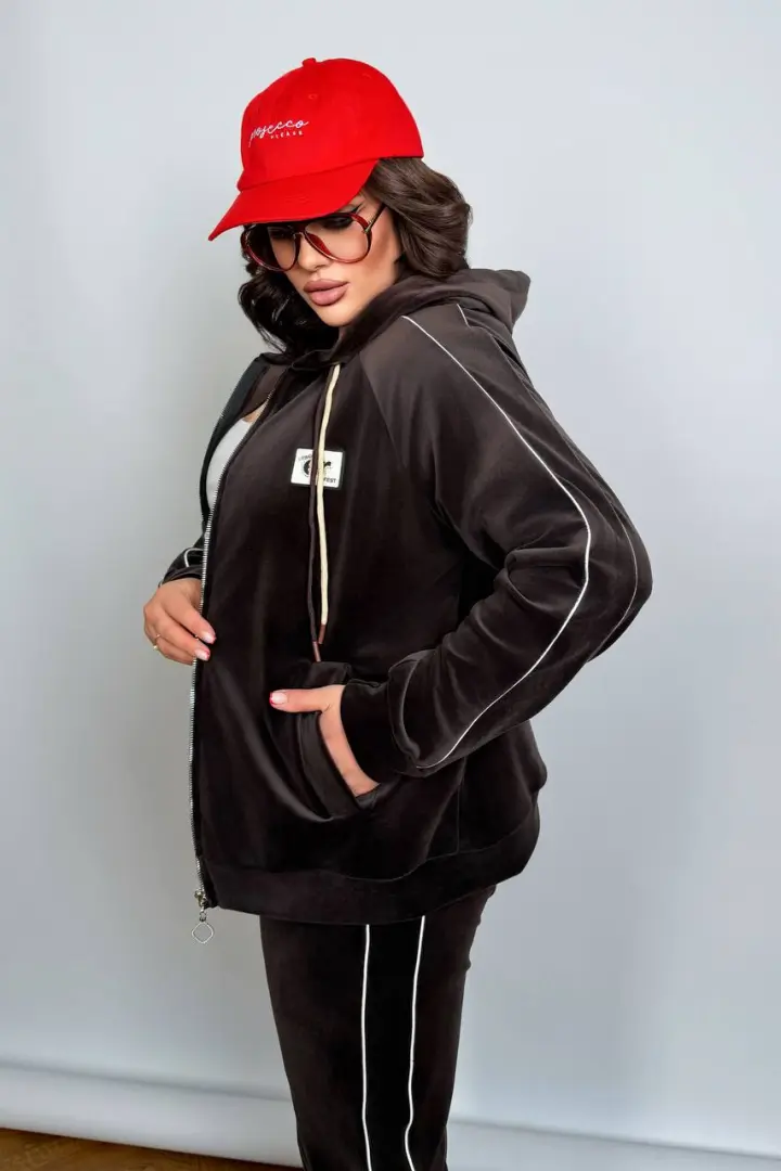 Спортивный костюм женский велюр  LZL-958A740