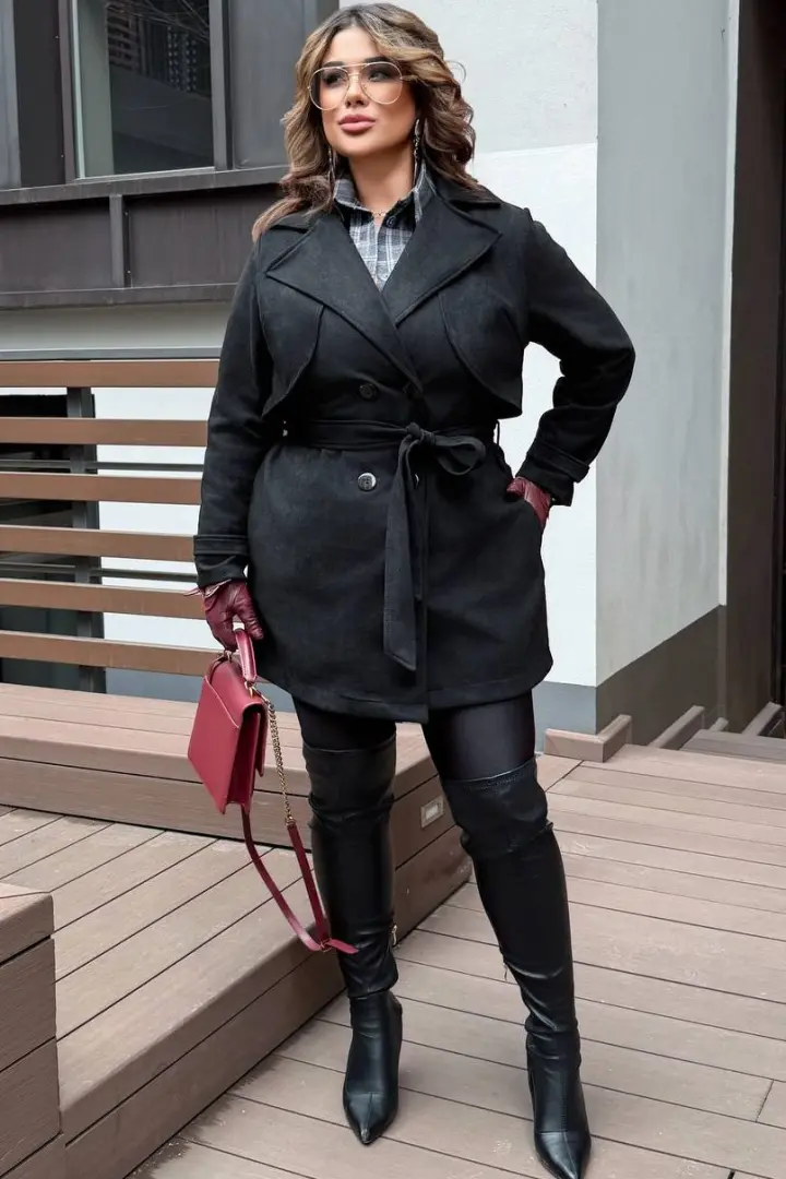 Замшевый тренч DV-AR5514A490