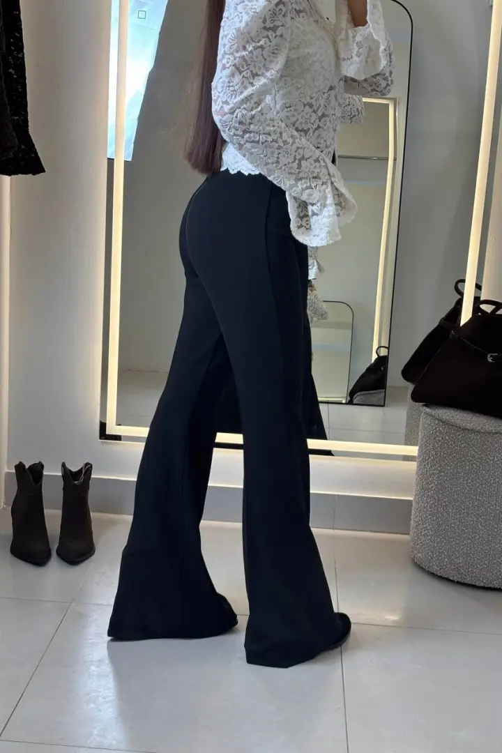 Брюки клеш женские  AJO-524A380