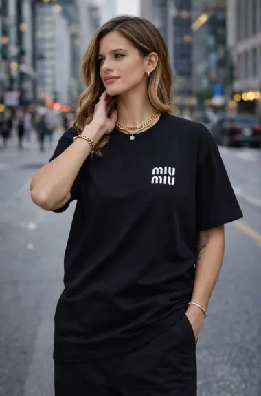 Стильная футболка UNISEX с накатом MIK-4216A300 Стильная футболка UNISEX с накатом MIK-4216A300