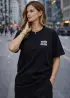 Стильная футболка UNISEX с накатом MIK-4216A300