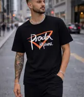 Стильная футболка UNISEX с накатом MIK-4217A190