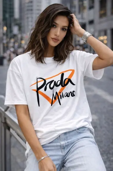 Стильная футболка UNISEX MIK-4217A190 Стильная футболка UNISEX MIK-4217A190