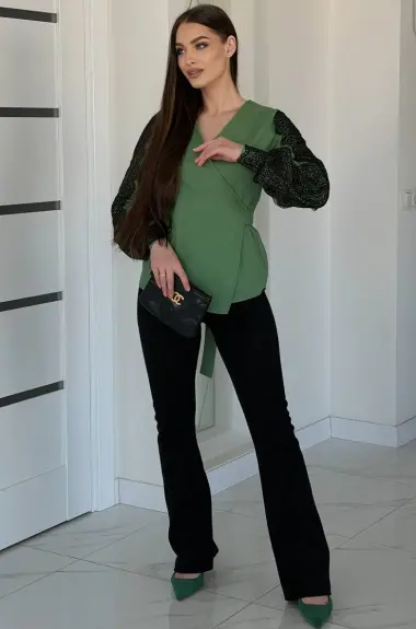 Сорочка з мереживом SAL-546A640