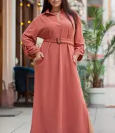 Длинное трикотажное платье  DG-d41643A550