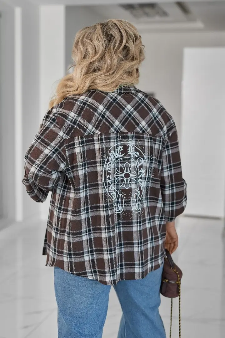 Рубашка свободного кроя  VOJ-1072A550