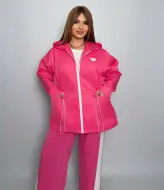 Женская куртка с капюшоном  AD-7942.1A260