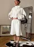 Трикотажный костюм с шортами KBE-0277A390