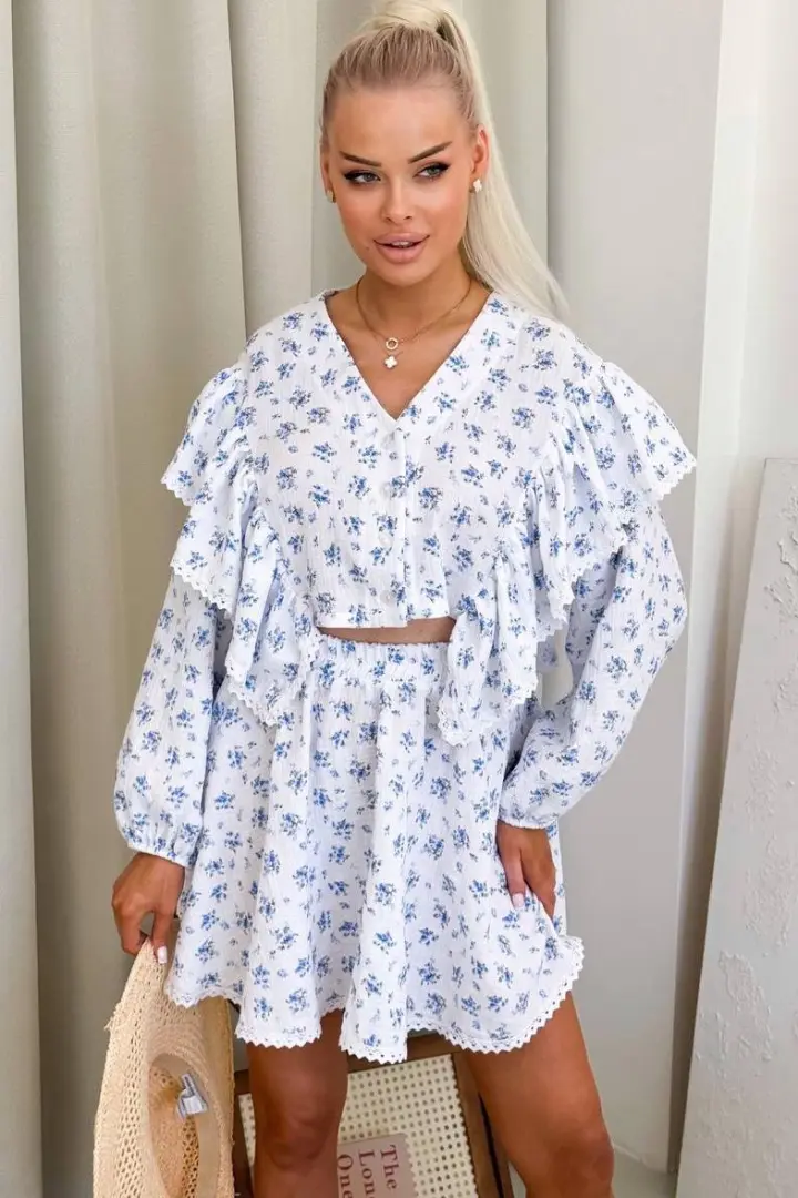 Муслиновый костюм женский   JK-2048A600