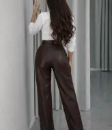 Брюки эко кожа  KIK-029A470