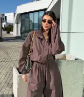 Спортивный костюм женский плащевка  IN-952A1100