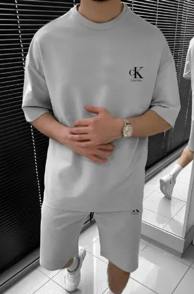 Костюм шорты футболка мужской KUT-1731A550 Костюм шорты футболка мужской KUT-1731A550