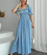 Длинное летнее платье  FAV-498A650