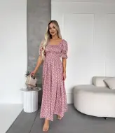 Длинное летнее платье  FAV-498A650