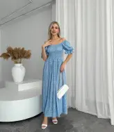 Длинное летнее платье  FAV-498A650