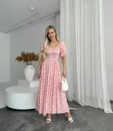 Длинное летнее платье  FAV-498A650