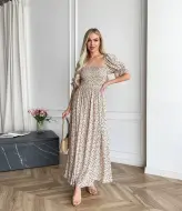 Длинное летнее платье  FAV-498A650