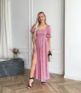 Длинное летнее платье  FAV-498A650