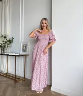 Длинное летнее платье  FAV-498A650