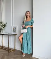 Длинное летнее платье  FAV-498A650