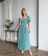 Длинное летнее платье  FAV-498A650