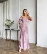Длинное летнее платье  FAV-498A650