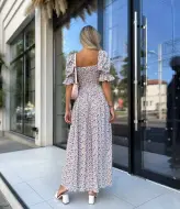 Длинное летнее платье  FAV-498A650